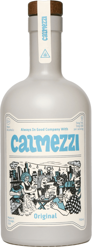 Calmezzi Original Non-Alcoholic Spirit Bottle